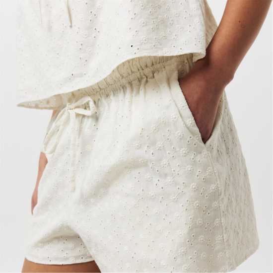 Jack Wills Broderie Shorts  Дамски къси панталони