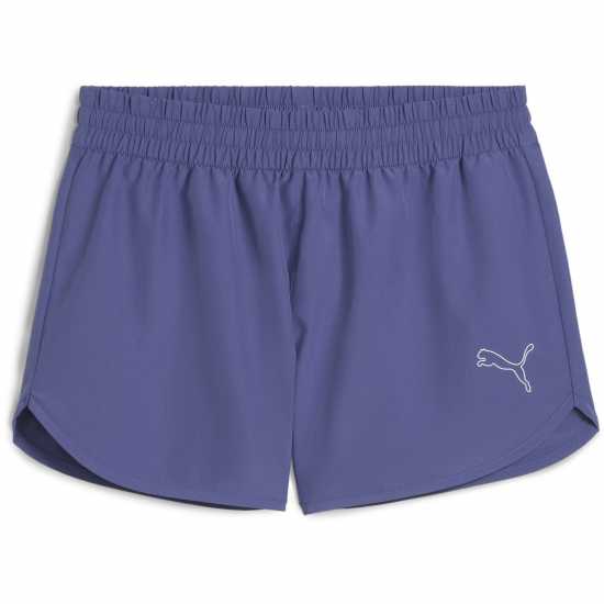 Puma W Mass Merchants Woven Short Tracksuit Womens Blue Crystal 