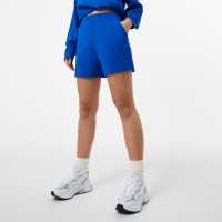 Jack Wills Embossed Logo Shorts Cobalt Blue Дамски къси панталони