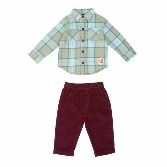 Hello World Check Pyjama Set  