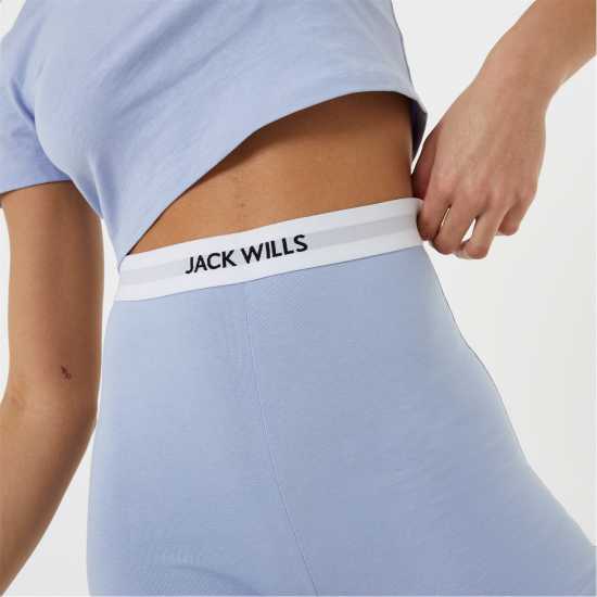 Jack Wills Redbrook Shorts Soft Blue Дамски долни дрехи