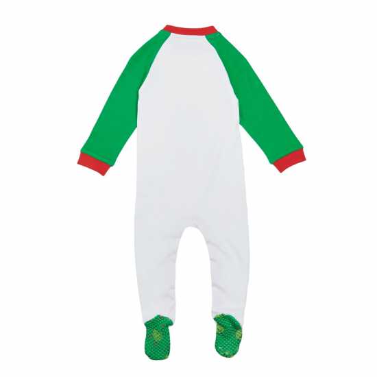 Linea Unisex Baby Family Christmas Sprout Sleepsuit  