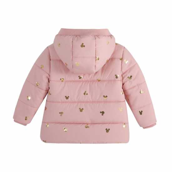 Character Pad Coat Мики Розов 