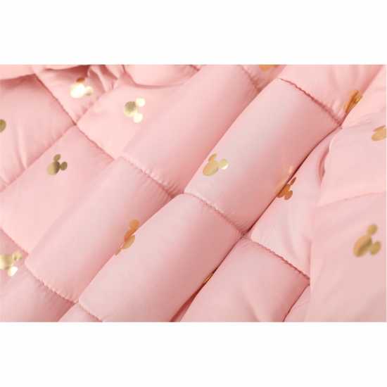 Character Pad Coat Мики Розов 