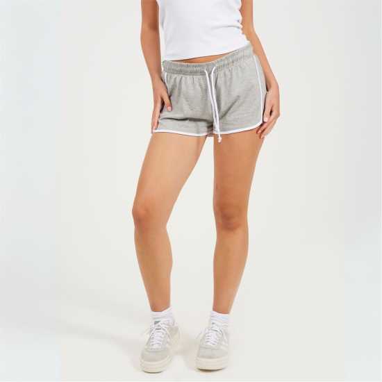 Brave Soul Shorts With Contrast Binding Brave Soul Shorts With Contrast Binding