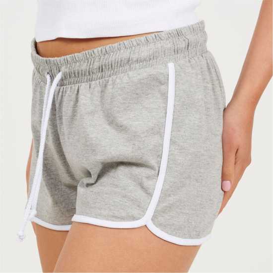 Brave Soul Shorts With Contrast Binding Brave Soul Shorts With Contrast Binding