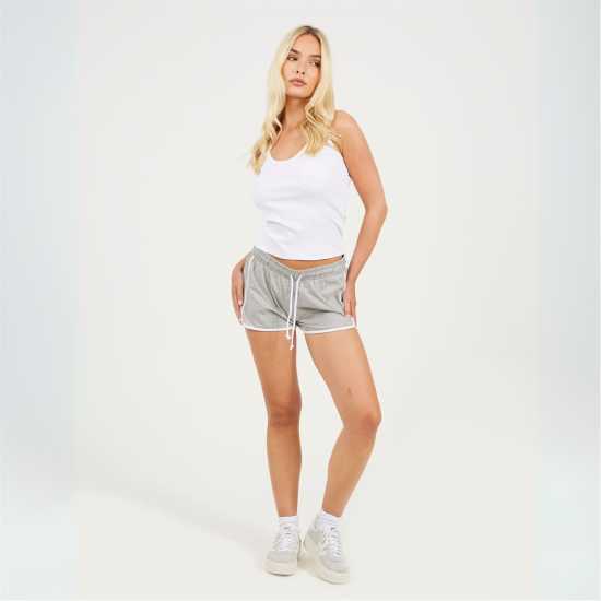 Brave Soul Shorts With Contrast Binding Brave Soul Shorts With Contrast Binding