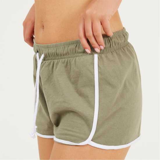 Brave Soul Running Shorts With Contrast Binding  Дамски къси панталони