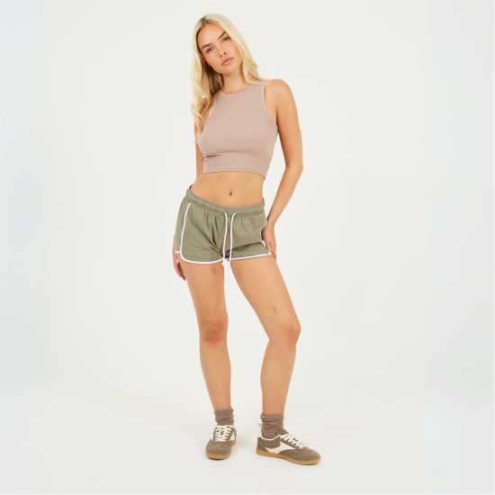 Brave Soul Running Shorts With Contrast Binding  Дамски къси панталони