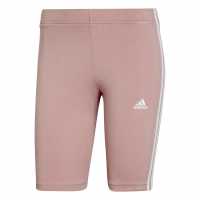Adidas Дамски Шорти Essential 3 Stripe Shorts Womens Light Pink Дамски къси панталони