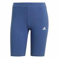 Дамски Шорти Adidas Essential 3S Shorts Womens Crew Blue Дамски къси панталони