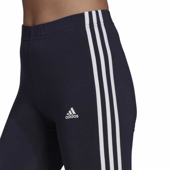 Adidas Дамски Шорти Essentials 3 Stripe Biker Shorts Womens Легендарна чернина Дамски къси панталони