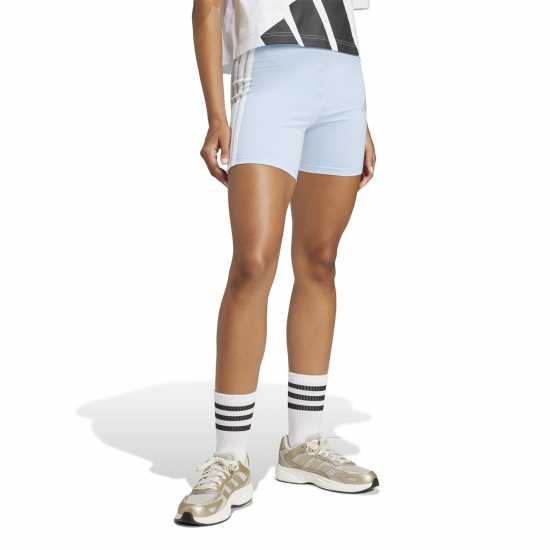 Дамски къси панталони Adidas Дамски Шорти Essentials 3 Stripe Biker Shorts Womens Свети синьо Adidas Дамски Шорти Essentials 3 Stripe Biker Shorts Womens Свети синьо Дамски къси панталони