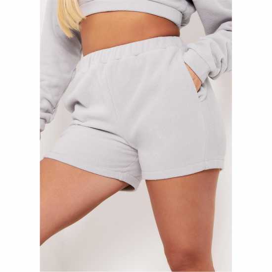 Missy Empire Shorts Сиво Дамски къси панталони