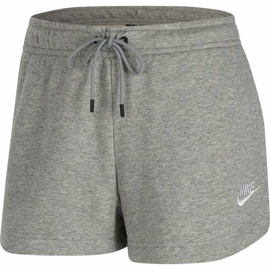Nike Дамски Шорти Sportswear Essential French Terry Shorts Womens Сиво Дамски къси панталони