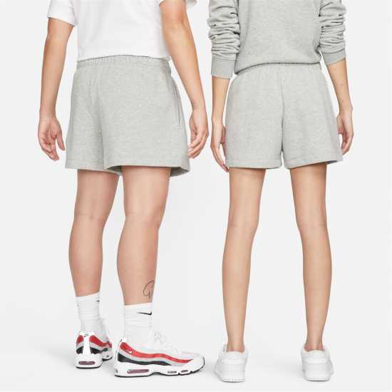 Nike Дамски Шорти Sportswear Essential French Terry Shorts Womens Сиво Дамски къси панталони