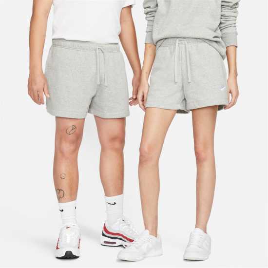 Nike Дамски Шорти Sportswear Essential French Terry Shorts Womens Сиво Дамски къси панталони