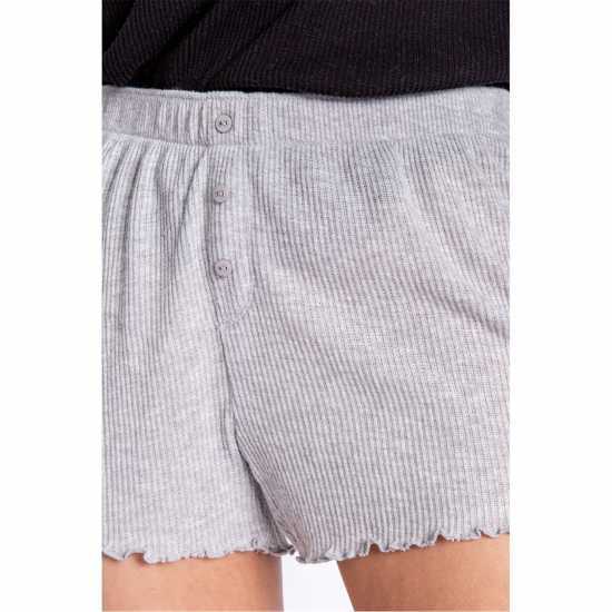Дамски къси панталони Salvage Ribbed Short Salvage Ribbed Short Дамски къси панталони