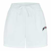 Champion High Waisted Shorts White Дамски къси панталони