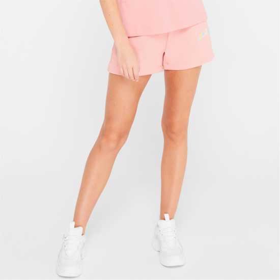 Champion High Waisted Shorts Pink PS092 Дамски къси панталони