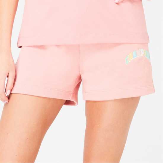 Champion High Waisted Shorts Pink PS092 Дамски къси панталони