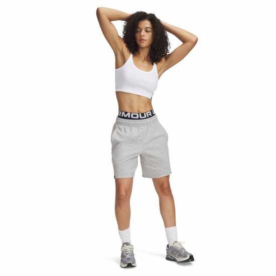Under Armour Tery Lng Short Ld99 Gray Дамски къси панталони