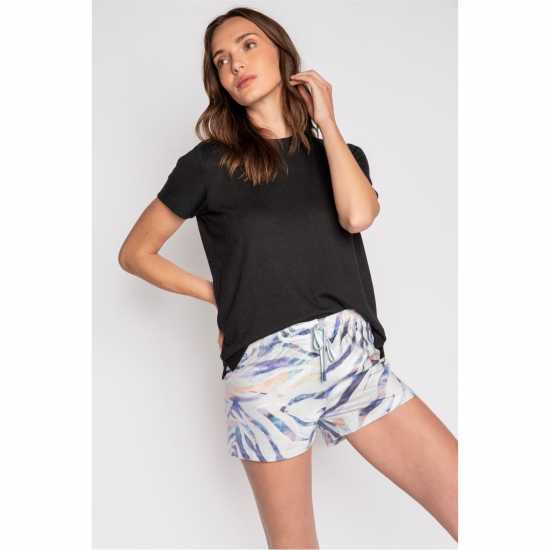 Pj Salvage Salvage Peachy Party Short Blue-Grey 