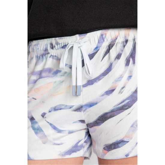 Pj Salvage Salvage Peachy Party Short Blue-Grey 