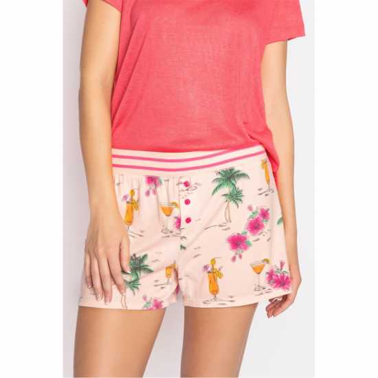 Pj Salvage Salv Short Ld99 Pink 