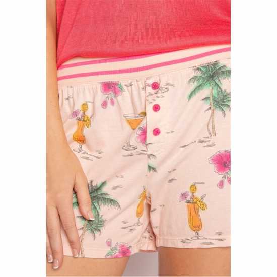 Pj Salvage Salv Short Ld99 Pink 