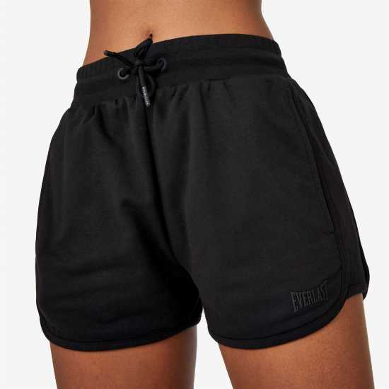 Everlast Logo Shorts Black Дамски къси панталони