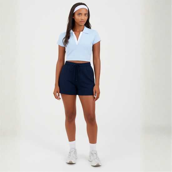 Brave Soul Jersey Short Ld99 Navy Brave Soul Jersey Short Ld99 Navy