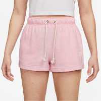 Nike Sportswear Gym Vintage Women's Shorts Med Soft Pink Дамски къси панталони