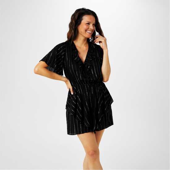 Biba Summer Playsuit Черно Дамски къси панталони