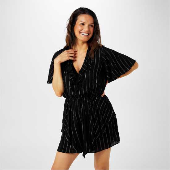 Biba Summer Playsuit Черно Дамски къси панталони