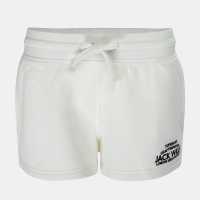 Jack Wills Bea Sweatshorts Vintage White 