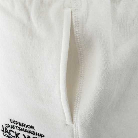 Jack Wills Bea Sweatshorts Vintage White 