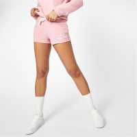 Jack Wills Bea Logo Sweat Shorts Soft Pink Дамски къси панталони