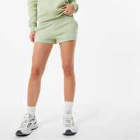 Jack Wills Bea Logo Sweat Shorts Laurel Green Дамски къси панталони