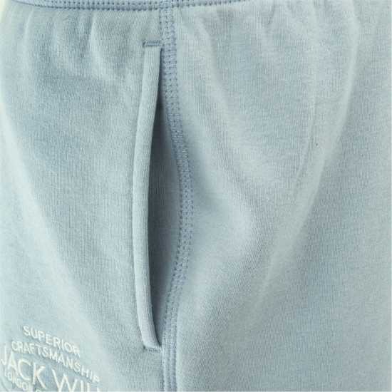Jack Wills Bea Sweatshorts Soft Blue 