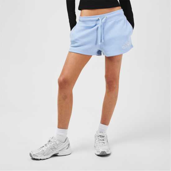 Дамски къси панталони Jack Wills Bea Sweatshorts Меко синьо Jack Wills Bea Sweatshorts Меко синьо Дамски къси панталони