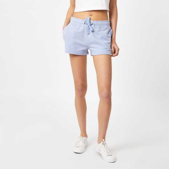 Jack Wills Bea Sweatshorts Меко синьо Дамски къси панталони