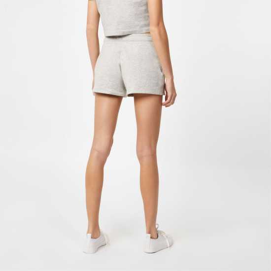 Jack Wills Bea Logo Sweat Shorts Grey Marl Дамски къси панталони