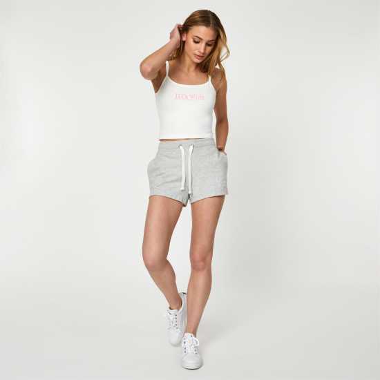 Jack Wills Bea Sweatshorts Сив марл Дамски къси панталони
