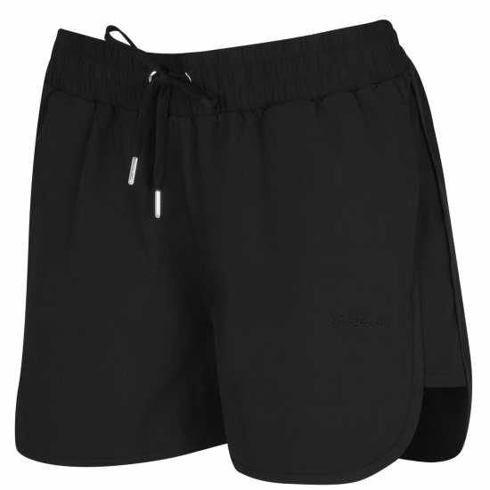 La Gear Дамски Шорти Woven Shorts Womens Black Дамски къси панталони
