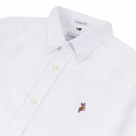 Мъжки ризи Us Polo Assn Oxford Ls Shirt Sn00 Ярко бяло Us Polo Assn Oxford Ls Shirt Sn00 Ярко бяло Мъжки ризи