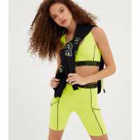Дамски Шорти Carbon Cycling Shorts Womens Neon Yellow Дамски къси панталони