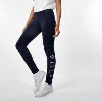 Jack Wills Lingham Wills Logo Joggers Морска синьо Дамски долнища на анцуг