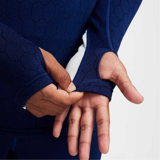 Футболни тренировъчни горнища Nike Strike Elite Men's Therma-FIT ADV Water-Repellent Drill Top Nike Strike Elite Men's Therma-FIT ADV Water-Repellent Drill Top Футболни тренировъчни горнища