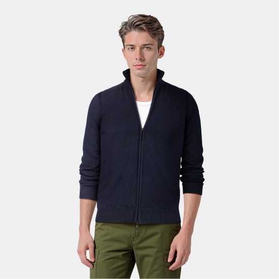 Lyle And Scott Плетена Жилетка Zip-Up Cardigan  